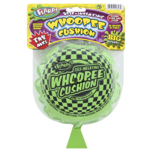 Flarp Whoopee Cushion, Self-Inflating