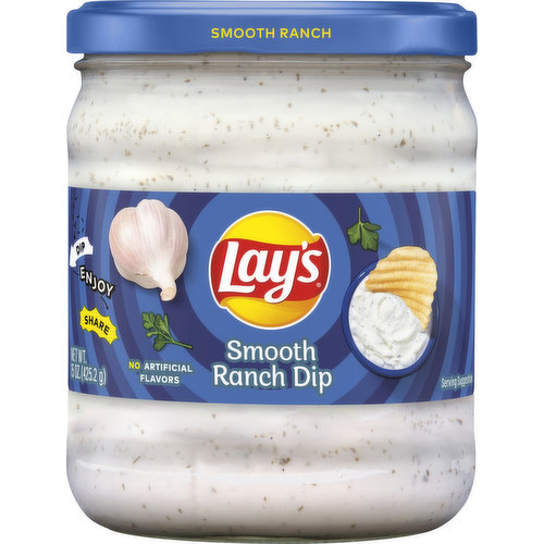 Lays Dip, Smooth Ranch