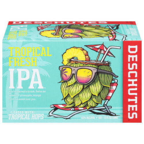 Deschutes Beer, IPA, Tropical Fresh