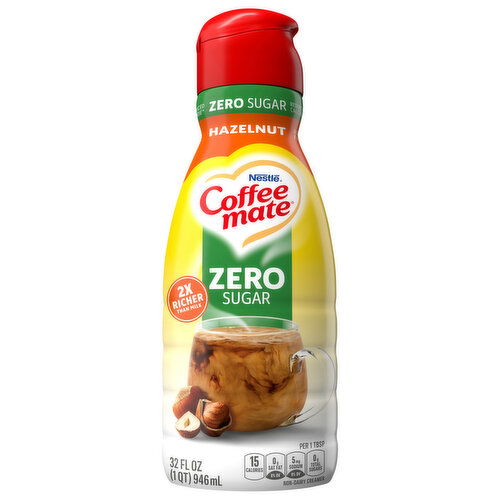 Coffee-Mate Creamer, Non-Dairy, Hazelnut