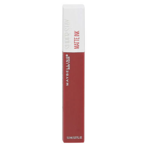 Maybelline Super Stay Lip Color, Matte Ink, Ruler 80