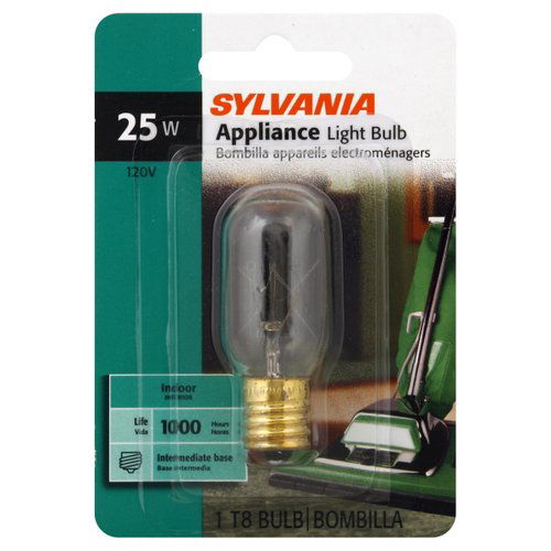 Sylvania Light Bulb, T7, 25 Watts