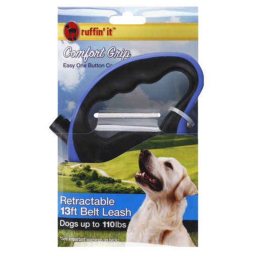 Ruffin' It Leash, Retractable, 13 ft Belt