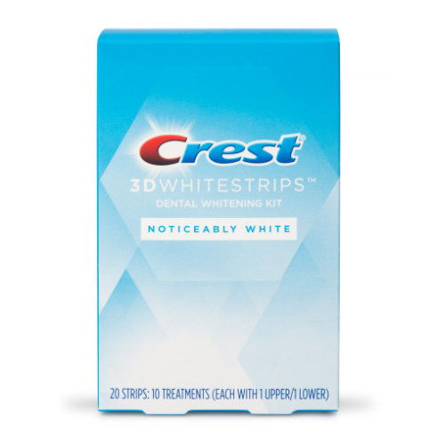 Crest  3D Whitestrips Noticably White At-Home Teeth White