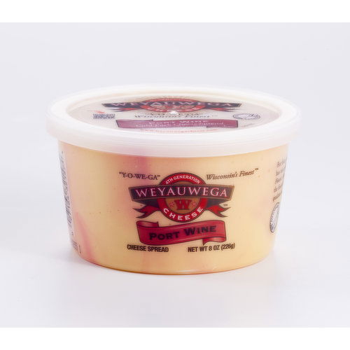 Weyauwega Cheese Spread, Port Wine