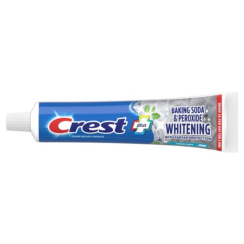 Crest Whitening Baking Soda & Peroxide Whitening Toothpaste, Fresh Mint, 5.7 oz