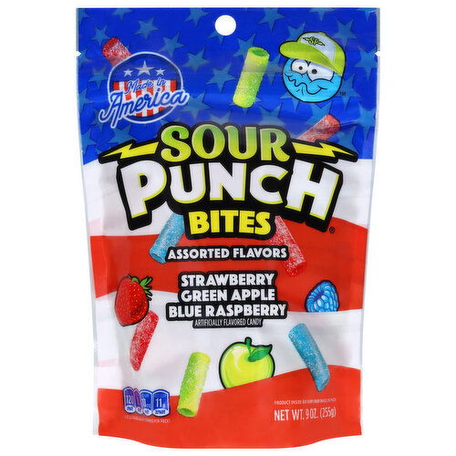 Sour Punch Bites Assorted Flavors Candy