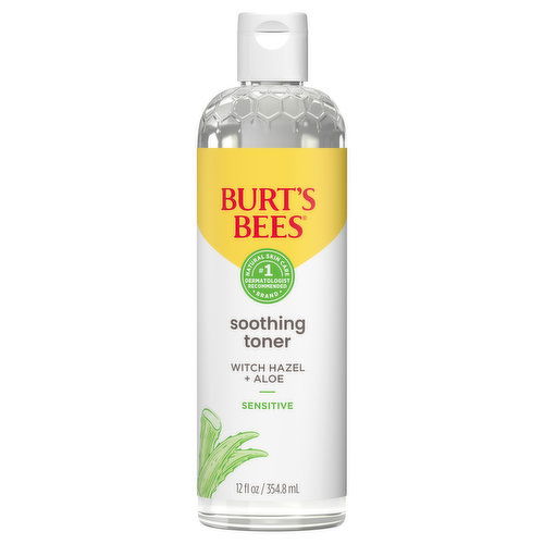 Burt's Bees Soothing Toner, Witch Hazel + Aloe, Sensitive