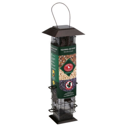 Perky Pet Feeder, Wild Bird, Squirrel-Be-Gone