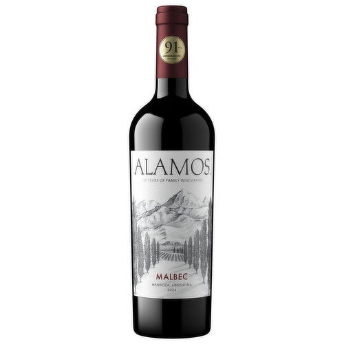 Alamos Malbec Argentina Red Wine 750ml  