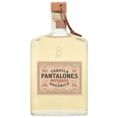 Pantalones Tequila, Reposado, Organico