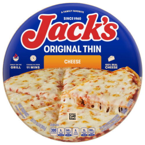 Jack's Pizza, Original Thin, Cheese