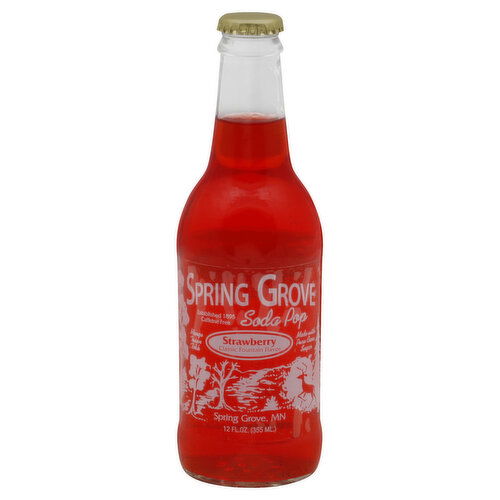 Spring Grove Soda Pop, Strawberry