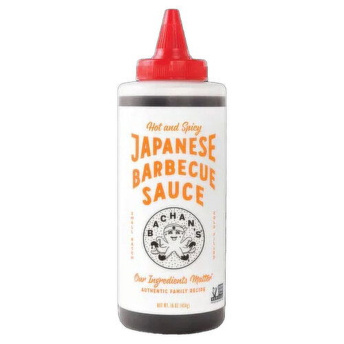 Bachans Barbecue Sauce, Japanese, Hot and Spicy