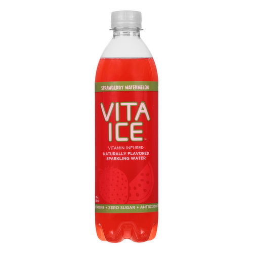 Vita Ice Sparkling Water, Strawberry Watermelon