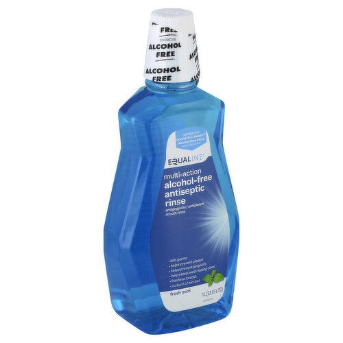 Equaline Antiseptic Rinse, Alcohol-Free, Fresh Mint