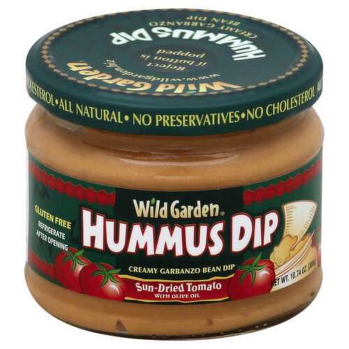 Wild Garden Hummus Dip, Sun-Dried Tomato