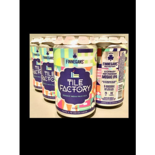 Finnegans Finnegan's Tile Factory Mosaic IPA 6 Pack
