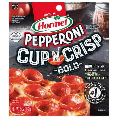 Hormel Pepperoni, Cup n' Crisp, Bold