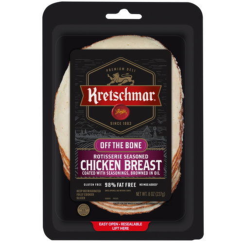 Kretschmar Pre-sliced Off the Bone Chicken Breast