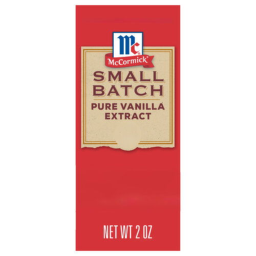 McCormick Small Batch Pure Vanilla Extract