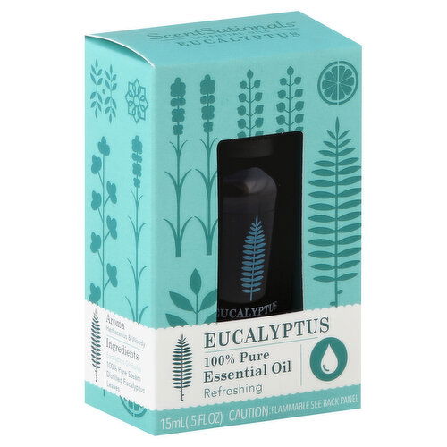 ScentSationals 100% Pure Essential Oil, Eucalyptus