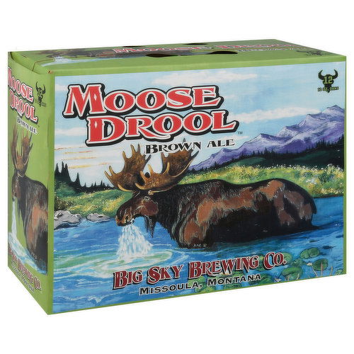 Big Sky Beer, Brown Ale, Moose Drool