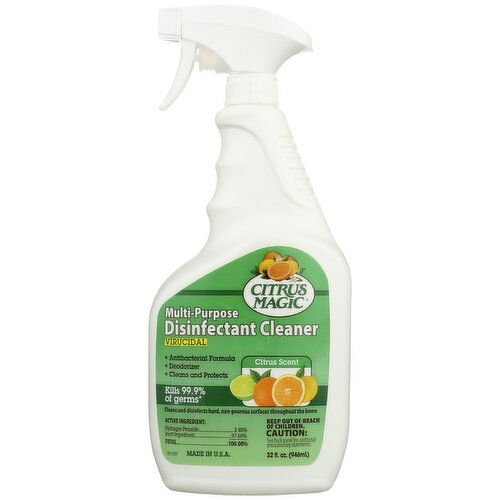 Citrus Magic Disinfectant Cleaner, Citrus Scent, Multi-Purpose