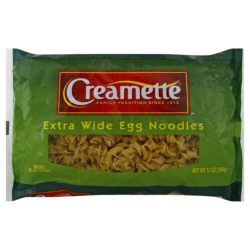 Creamette Egg Noodles, Extra Wide