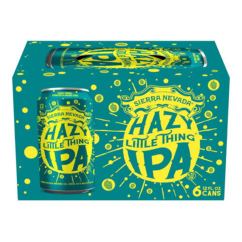 Sierra Nevada Hazy Little Thing IPA Craft Beer 6 Pack (12oz Cans)