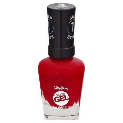 Sally Hasen Miracle Gel Gel Color, Rhapsody Red 449