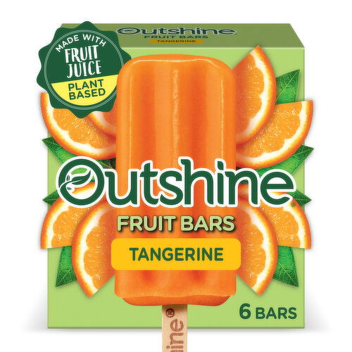 Outshine Outshine Tangerine Frozen Fruit Bars, 6 Count