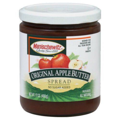 Manischewitz Apple Butter Spread, Original