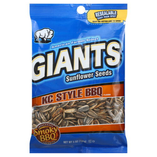 Giants Sunflower Seeds, KC Style BBQ Flavor