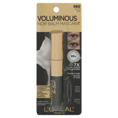 Voluminous Mascara, Voluminous, Black 980