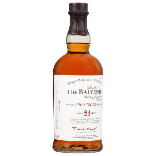 The Balvenie Scotch Whisky, Single Malt, 21