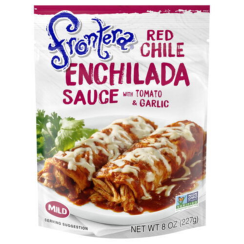 Frontera Mild Red Chile Enchilada Sauce with Tomato & Garlic