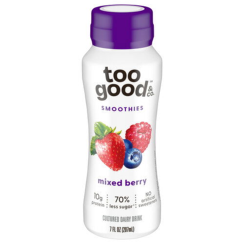 Too Good & Co. Smoothies, Mixed Berry