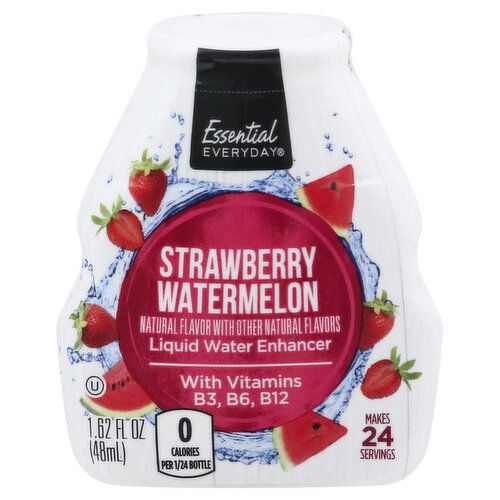 Essential Everyday Liquid Water Enhancer, Strawberry Watermelon