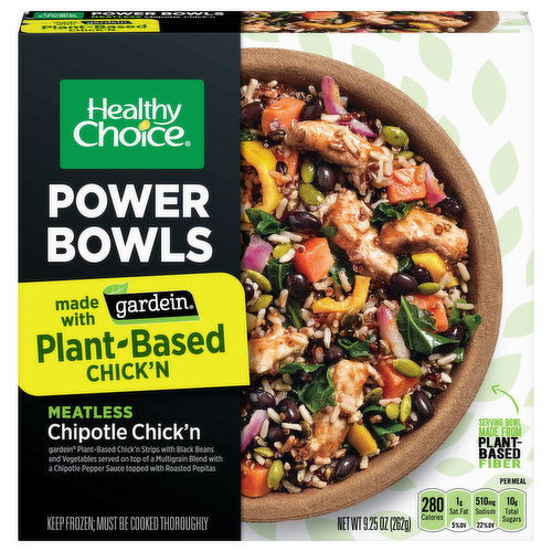 Healthy Choice Power Bowls Meatless Chipotle Chick'n