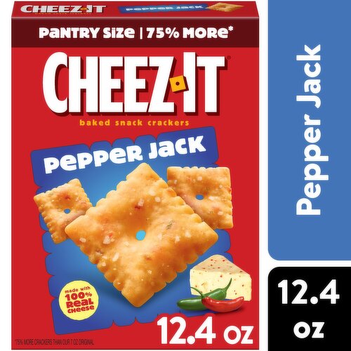Cheez-It Cheese Crackers, Pepper Jack
