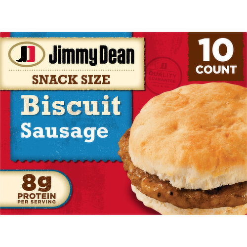 Jimmy Dean Snack Size Biscuit Breakfast Sandwiches with Sausage, Frozen