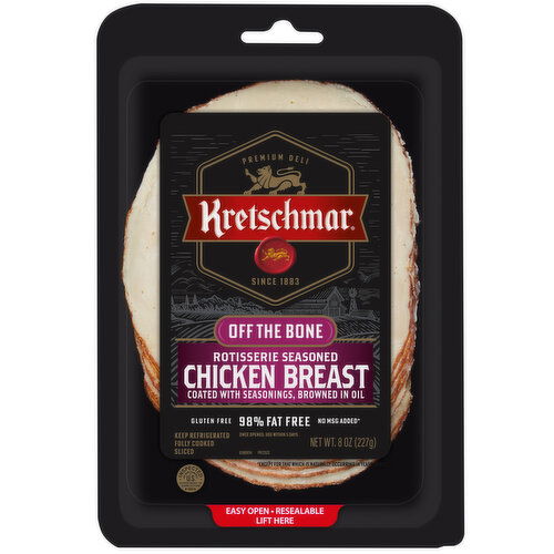 Kretschmar Pre-sliced Off The Bone Chicken Breast