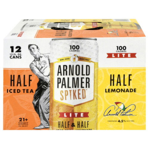 Arnold Palmer Spiked Lite Iced Tea/Lemonade Half & Half