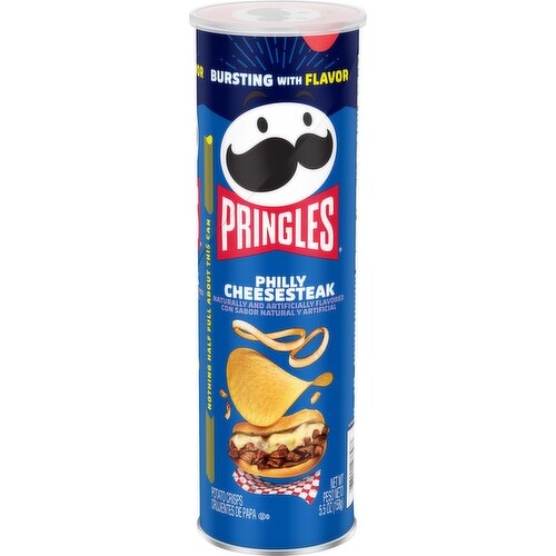 Pringles Potato Crisps Chips, Philly Cheesesteak