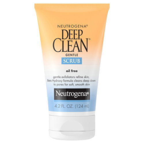 Neutrogena Deep Clean Scrub, Gentle, Oil Free