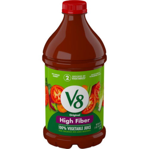 V8® High Fiber Original 100% Vegetable Juice