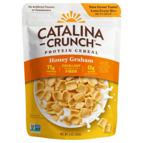 Catalina Crunch Honey Graham Protein Cereal