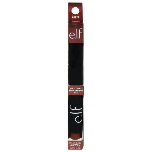 e.l.f. Lip Plumping Pen, Pout Clout, Bust a Mauve