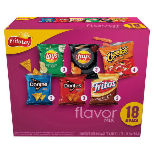 Frito Lay Snacks, Flavor Mix